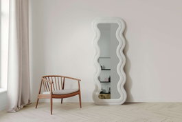 Hanah Home Espejo Cheval Mundo - Crema